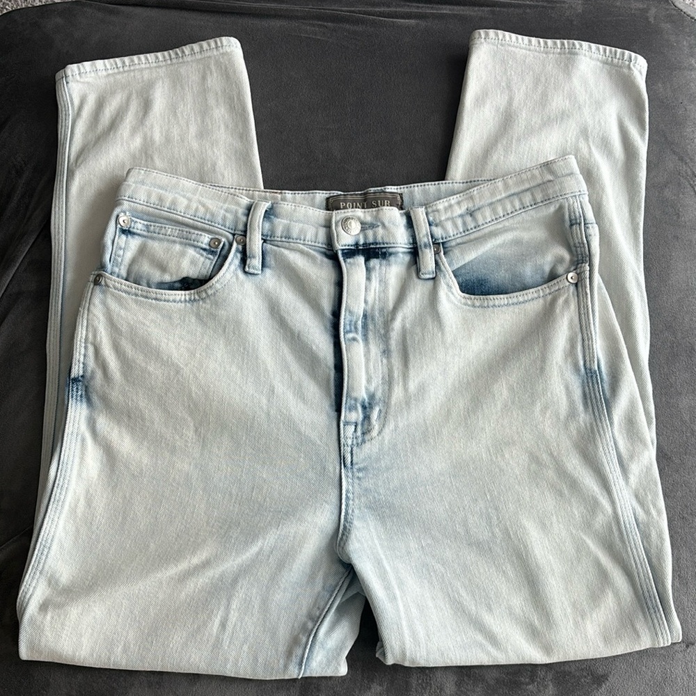 Point Sur icy wash shore ditch straight denim jeans size 29